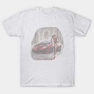 lamborghini typographic art T-Shirt